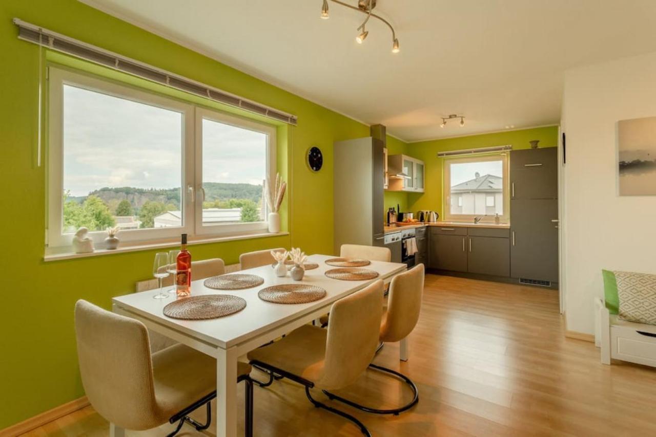 Dolomites Bungalow Eifelsteig W View Terrace Bbq Gerolstein Exterior photo